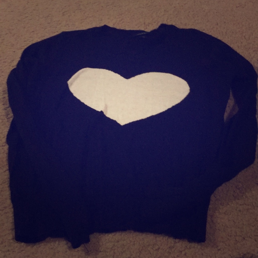 Heart sweater